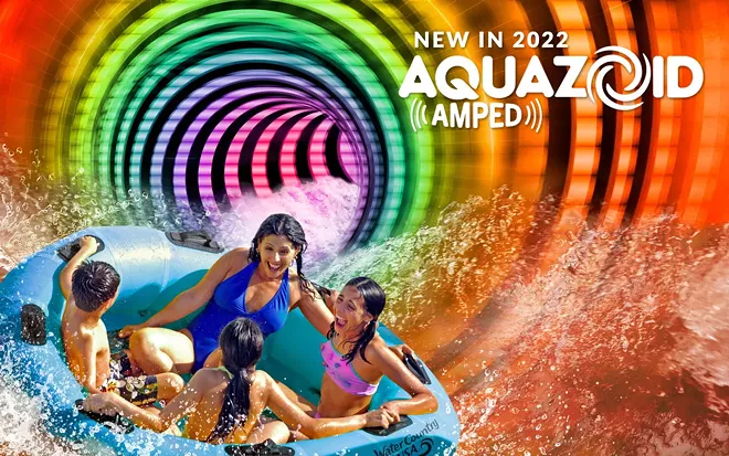 Aquazoid Amped will open at Water Country USA in 2022 - IMAGE VIA BUSCH GARDENS WILLIAMSBURG