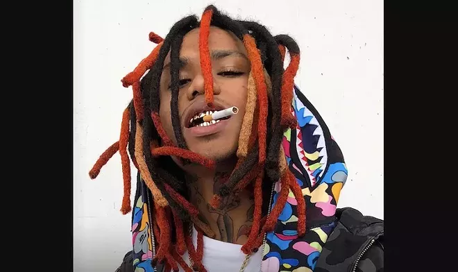 Lil Gnar, Sunday at Soundbar - PHOTO BY BRANDON HENRY