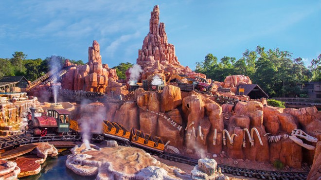 Big Thunder Mountain Railroad could help kidney-stone sufferers - IMAGE VIA DISNEY