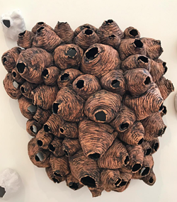 SCULPTURE BY DEVAN JIMINEZ (PHOTO VIA GALLERY)