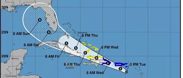 Orlando is in the cone of uncertainty for potential Tropical Storm Fred