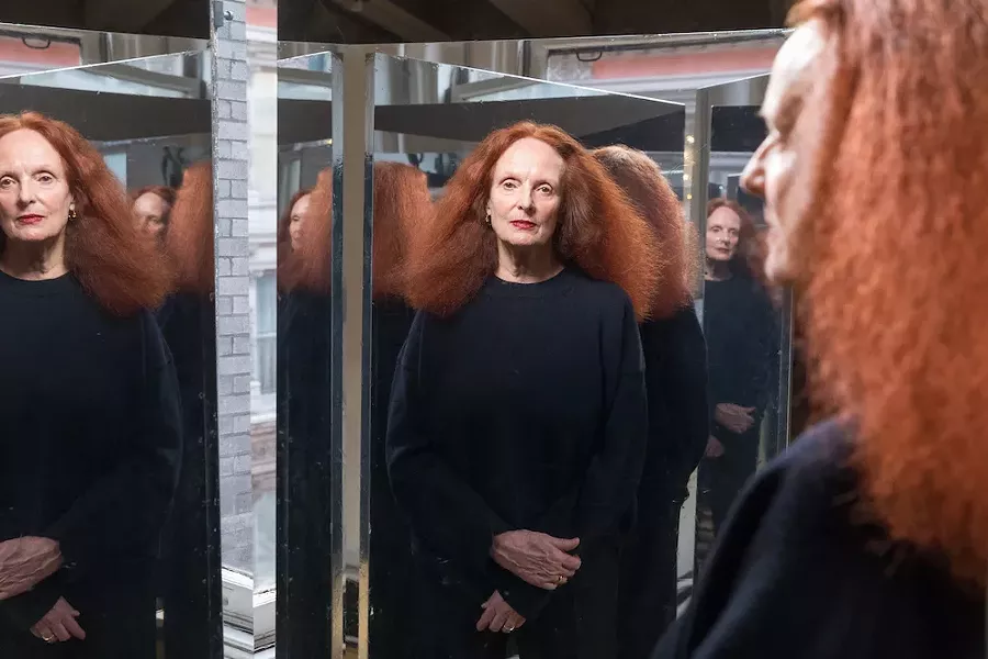 Grace Coddington, “Hell Grace Fool of Merry” - PHOTO © DUANE MICHALS, COURTESY OF DC MOORE GALLERY, NEW YORK