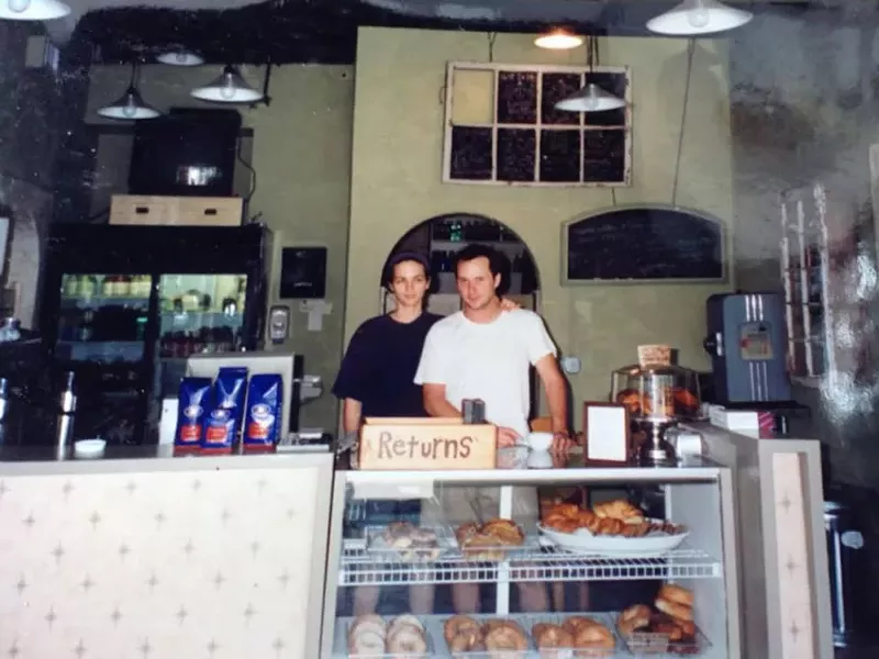 Brett and Katherine in the early years.