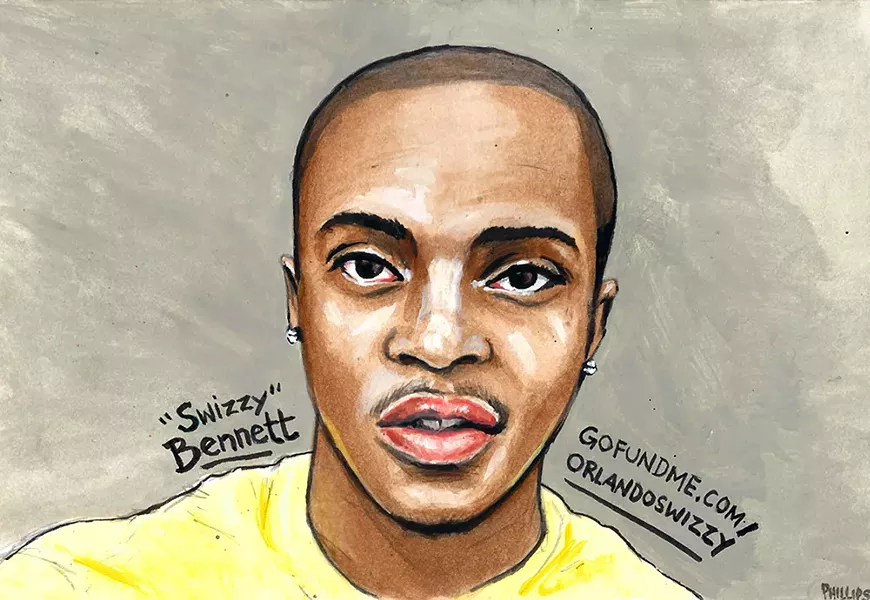 AdoptOrlando portrait of Answai “Swizzy” Bennett - BY BRIAN PHILLIPS