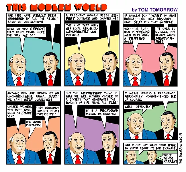 COMIC BY TOM TOMORROW