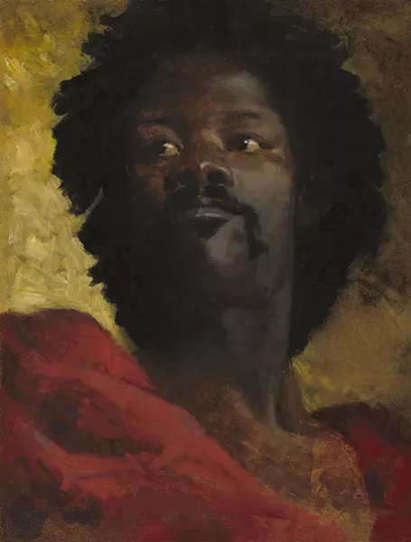 “Head of a Moor,” 1870 - | Painting by Henri Regnault | CFAM
