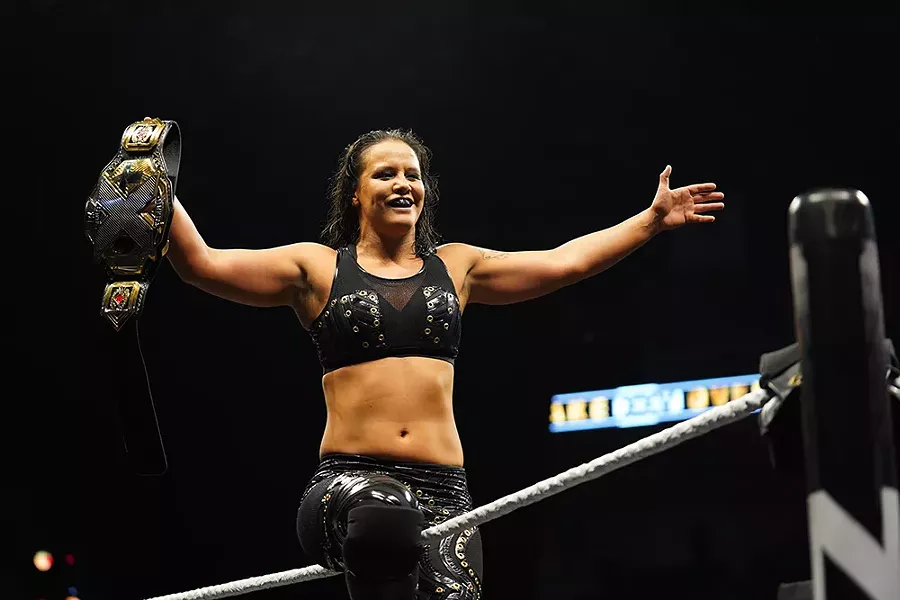 NXT Women’s Champion Shayna Baszler - PHOTO COURTESY WWE NXT AND FULL SAIL UNIVERSITY