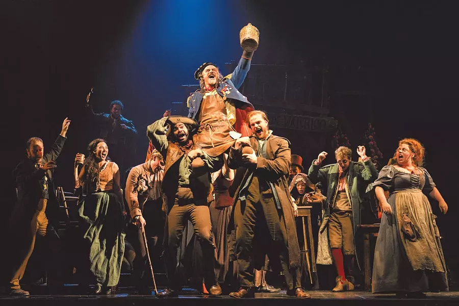 The touring company of Les Misérables performs - “Master of the House” - PHOTO BY MATTHEW MURPHY