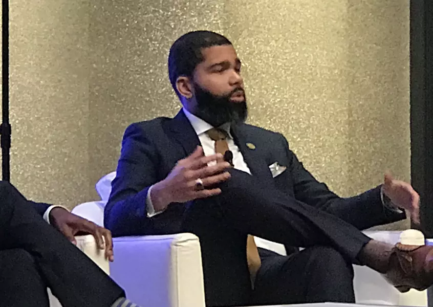 Jackson, Miss., Mayor Chokwe Antar Lumumba - PHOTO BY BAYNARD WOODS