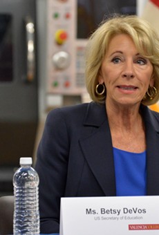 Betsy DeVos ignored students' questions while visiting Marjory Stoneman Douglas