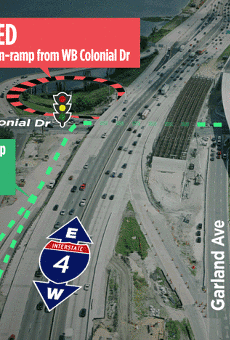 The Colonial Drive I-4 on-ramp just got more complicated