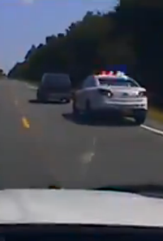 Watch this insane high speed car chase in Silver Springs, Florida
