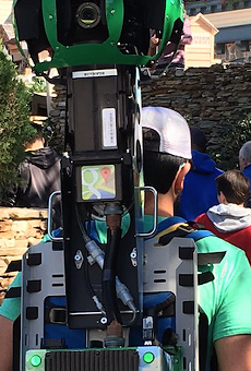 Google Street View cameras spotted at Disney's Magic Kingdom