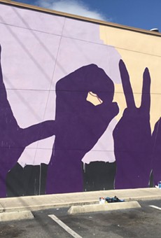 New LOVE mural goes up across from Pulse site