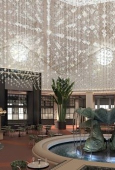 A $12 million renovation is coming to the Dolphin hotel lobby