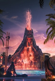 Of course there's a backstory to Universal's Volcano Bay
