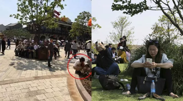 Chinese Visitors Welcome Disneyland To Town By Defecating In The Bushes Blogs