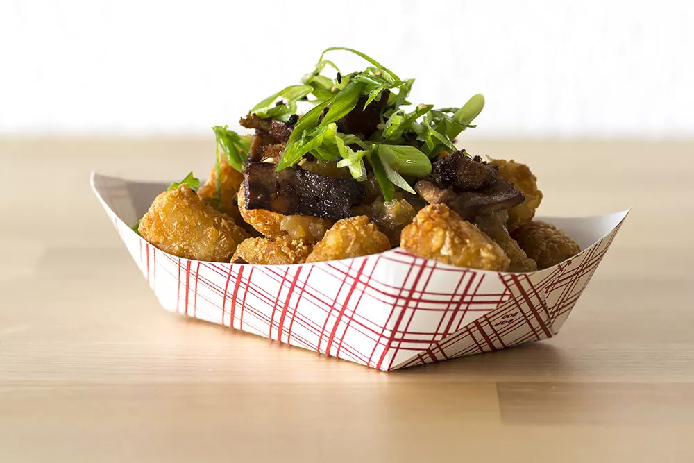 Best Vegan Junk Food 2016 Fakenit Tater Tots At King Bao Food 