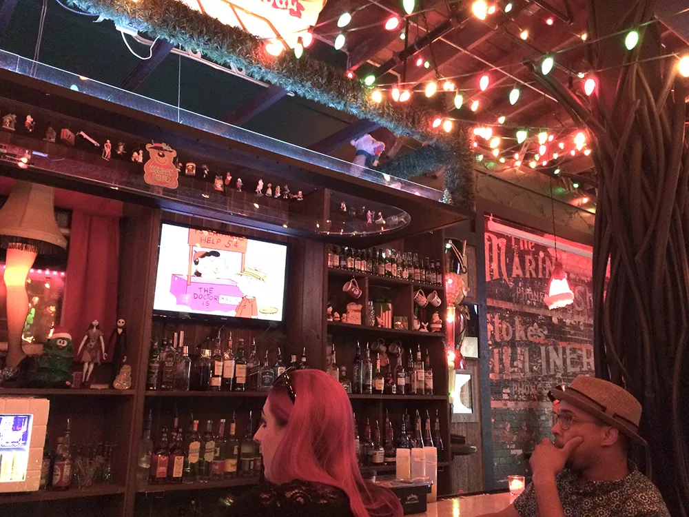 Frosty’s Christmastime Lounge is the most seasonably appropriate bar in