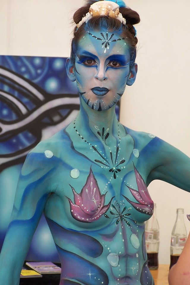 Florida Body Painting Artist Captain Ron Wolek Sets Sail For Key