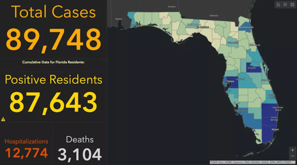 Florida Just Added More Than 3 822 New Covid 19 Cases In The Last 24 Hours A New Single Day Record Blogs