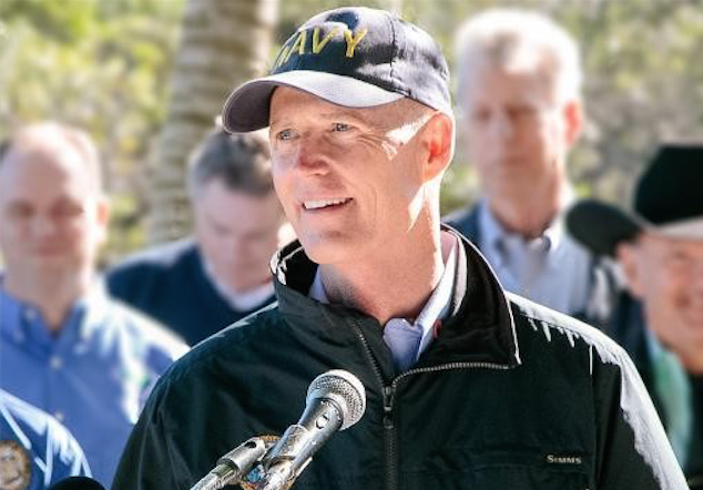 Image result for photos of governor scott during irma