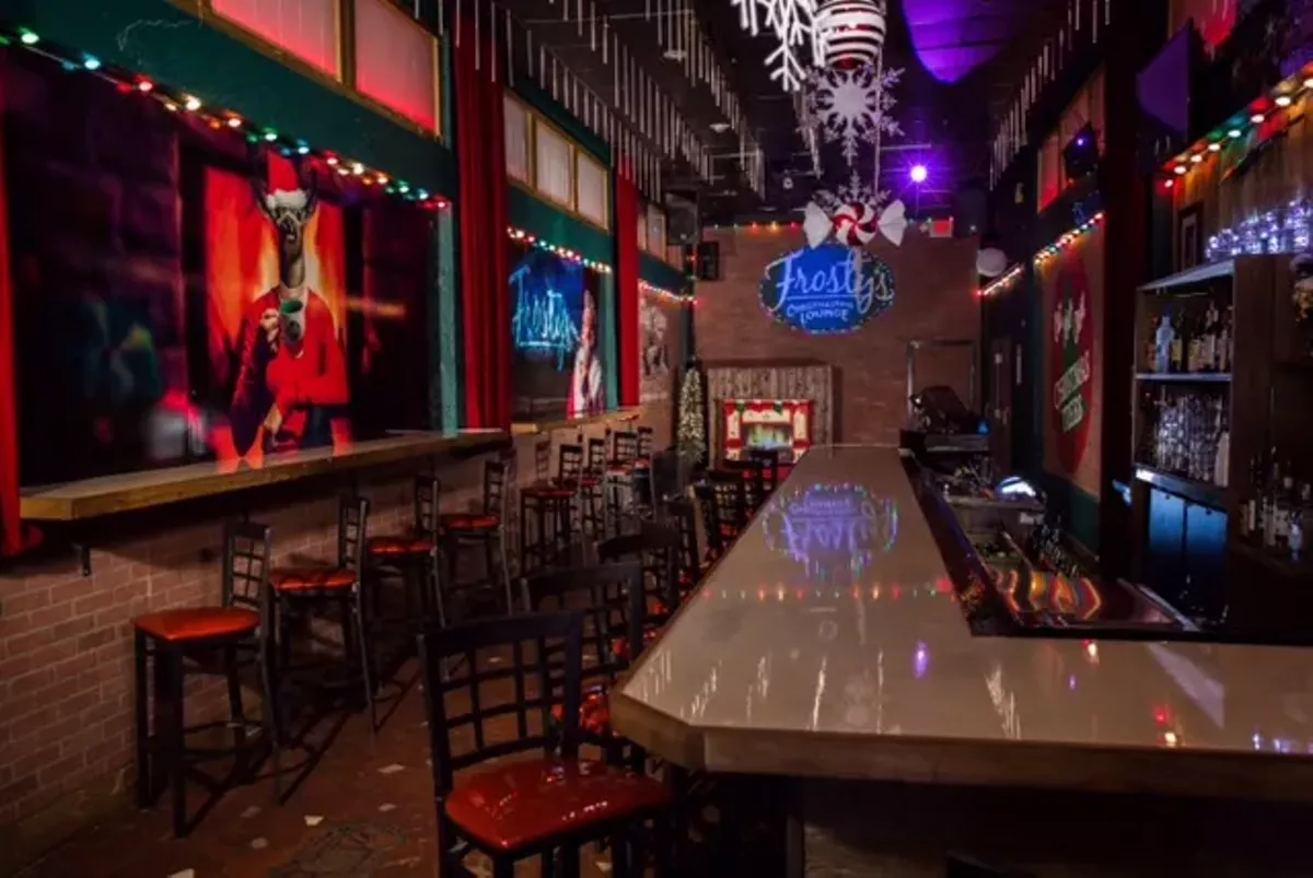 Frosty s Christmastime Lounge Officially Opens Tonight In Downtown 