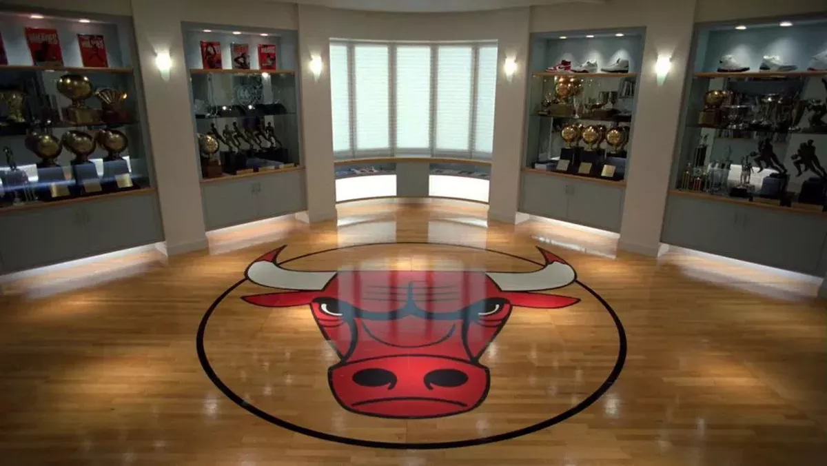 jordan's trophy room