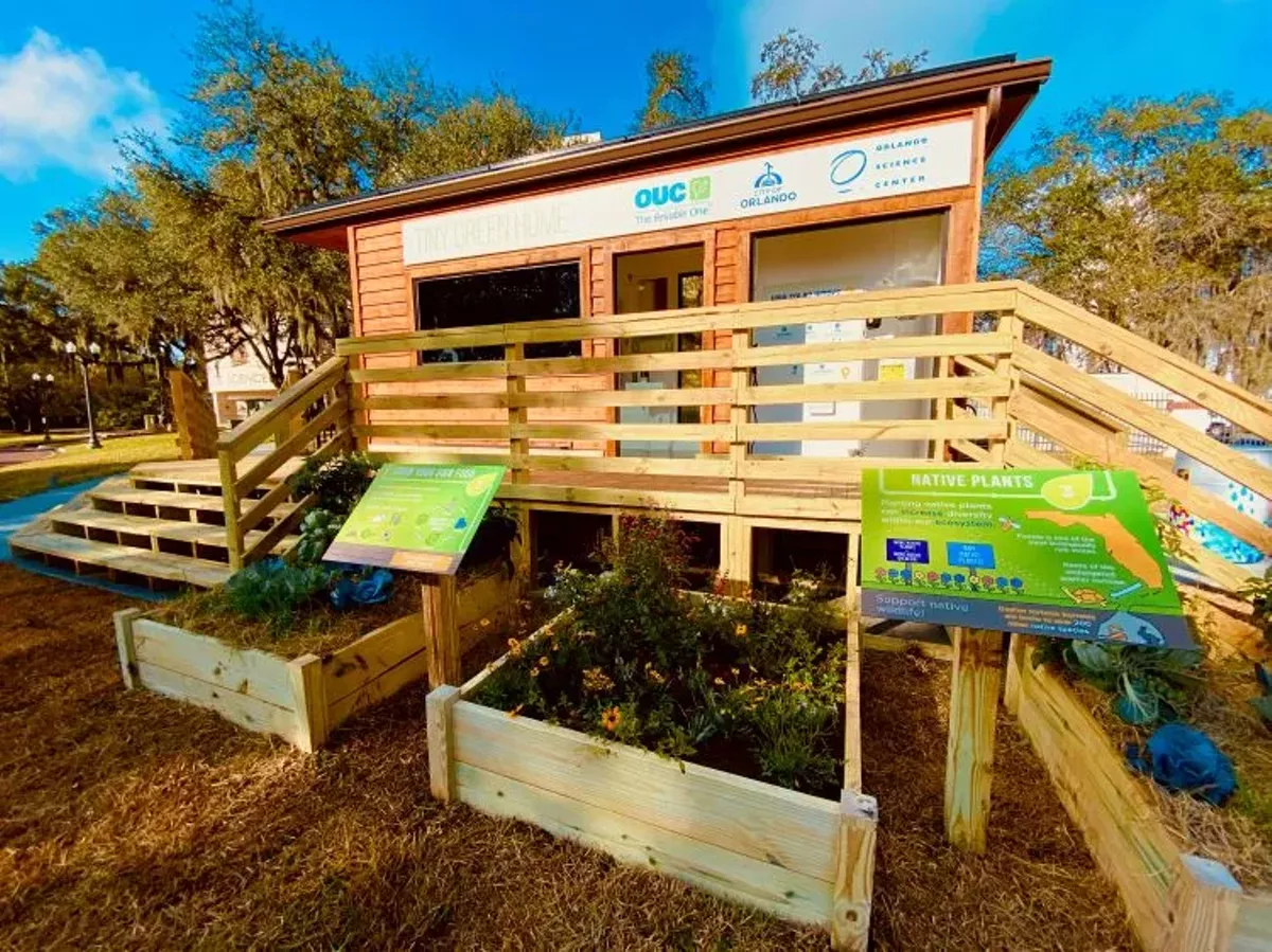 City of Orlando and OUC collaborate on a Tiny Green Home, now on view at Orlando Science Center - Vimarsana News