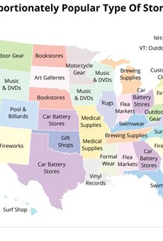 What consumer product do Floridians buy the most?