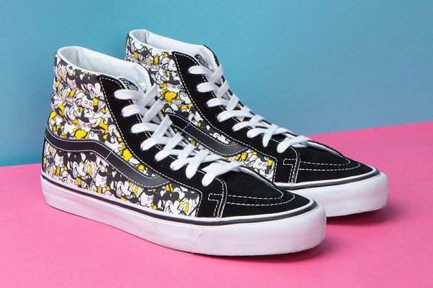 mickey mouse high top vans
