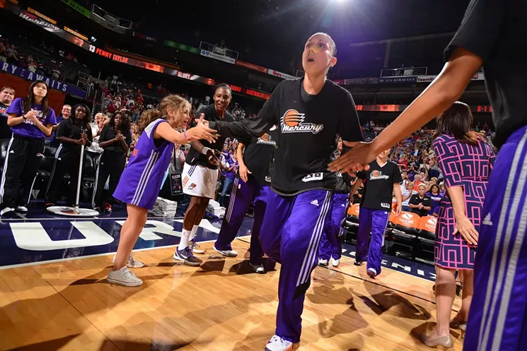 Diana Taurasi leads the Phoenix Mercury into the second half of the WNBA season. - BARRY GOSSAGE/PHOENIX MERCURY