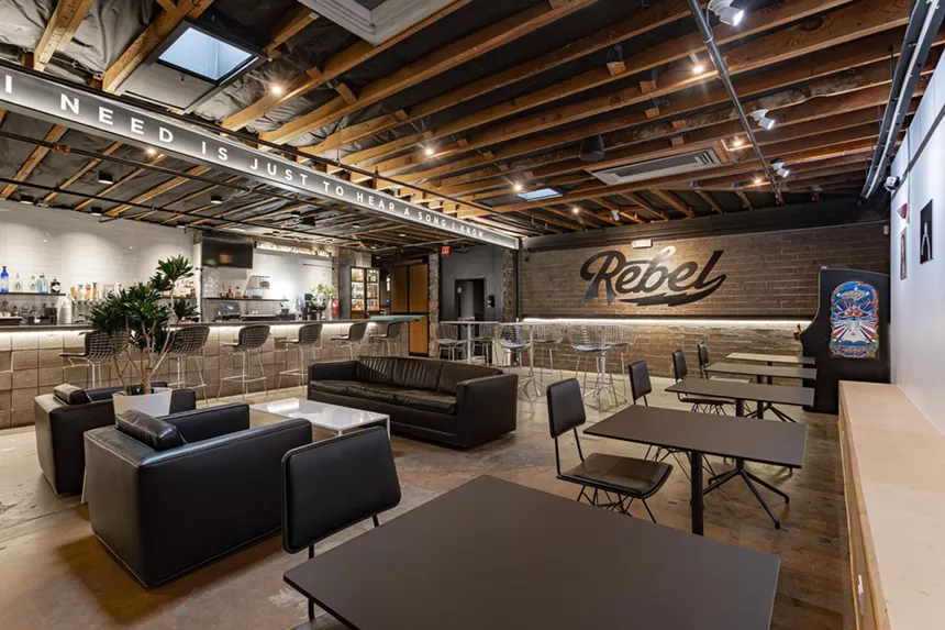 Reap & Sow Coffee Bar has opened inside The Rebel Lounge. - CHARLES BARTH