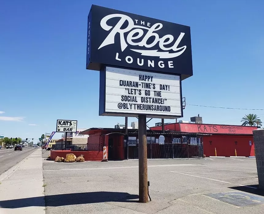 Don't forget a face mask on the first date. - THE REBEL LOUNGE/FACEBOOK