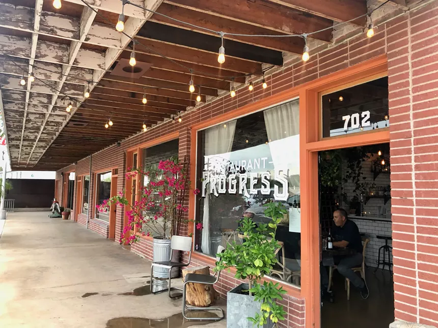 The smell alone may bring you in to Restaurant Progress, though reservations are highly recommended. - LAUREN CUSIMANO