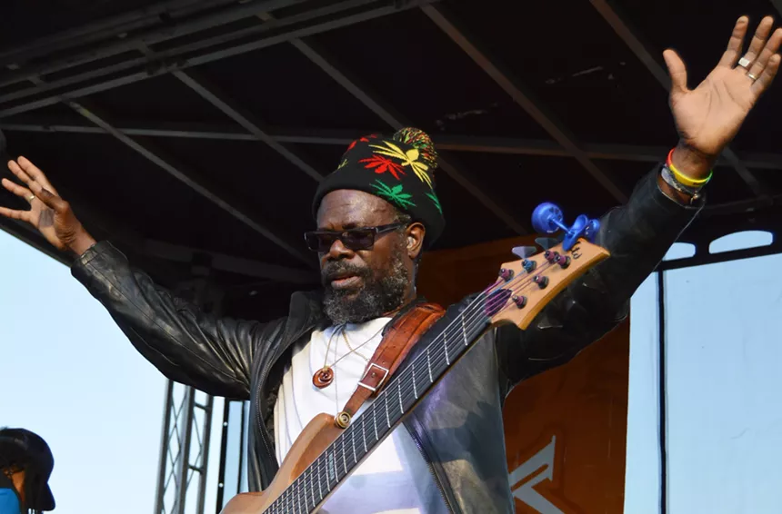Aston Barrett from The Wailers. - Michael Stokes/CC BY 2.0/Flickr