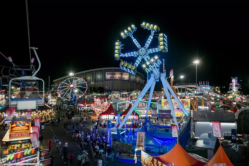 The scene at the Arizona State Fair in 2018. - MELISSA FOSSUM