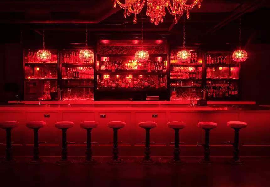 Nightlife gets an upgrade to Gilbert with The Parlor Room. - THE LIVING ROOM