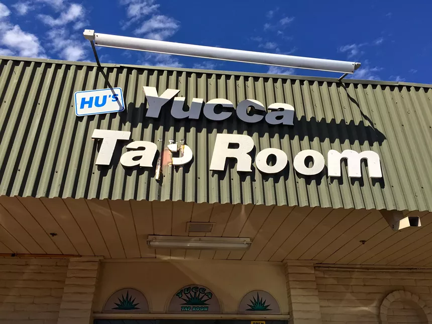 Yucca's comfortable concert space has hosted countless groups. - LAUREN CUSIMANO