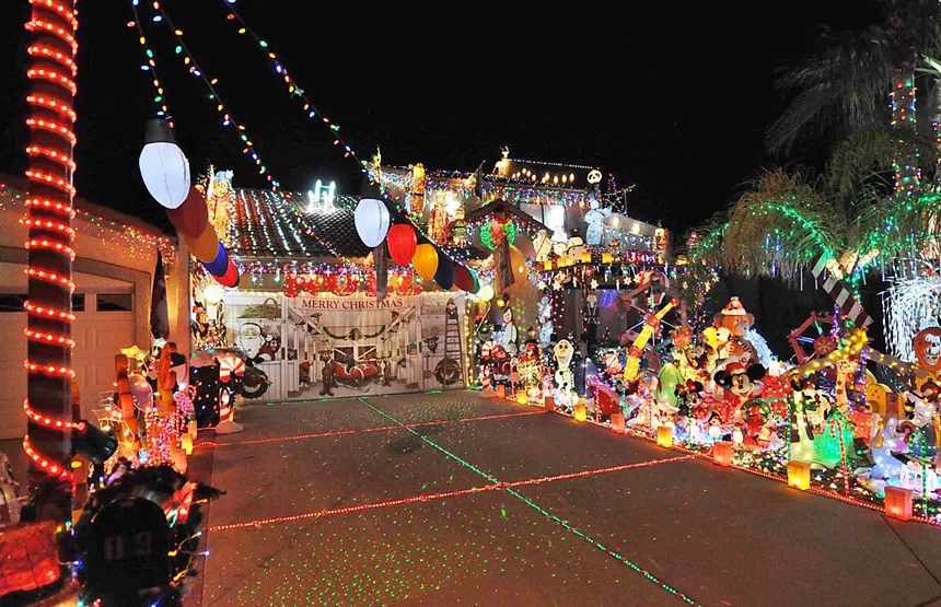 Park it here, Santa. - BENJAMIN LEATHERMAN