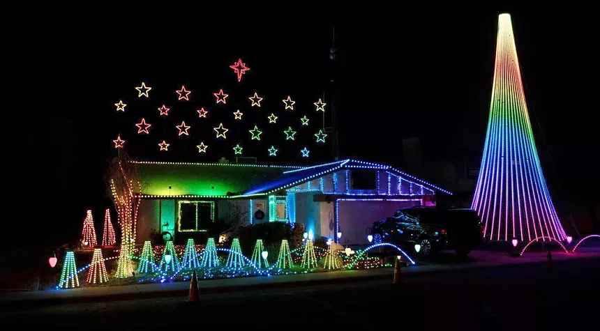 Christmas on Milky Way reaches for the stars. - FRANK KOSTYUN