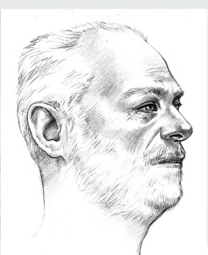 The 1983 Baseline John Doe, depicted in a police sketch here, was identified on November 5, 2021. - DNA DOE PROJECT
