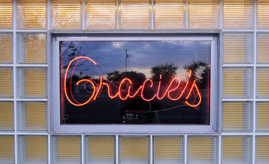 Gracie's is only open five hours a day this week.  - NEW TIMES ARCHIVES
