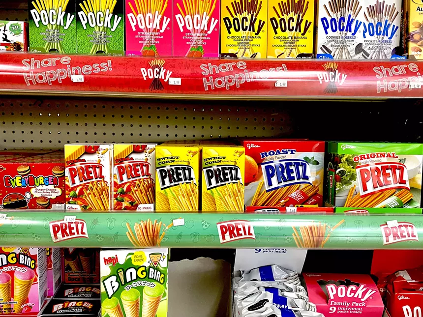 Stock up on Japanese snacks at Fujiya Market in Tempe. - YOUNG ALLISON