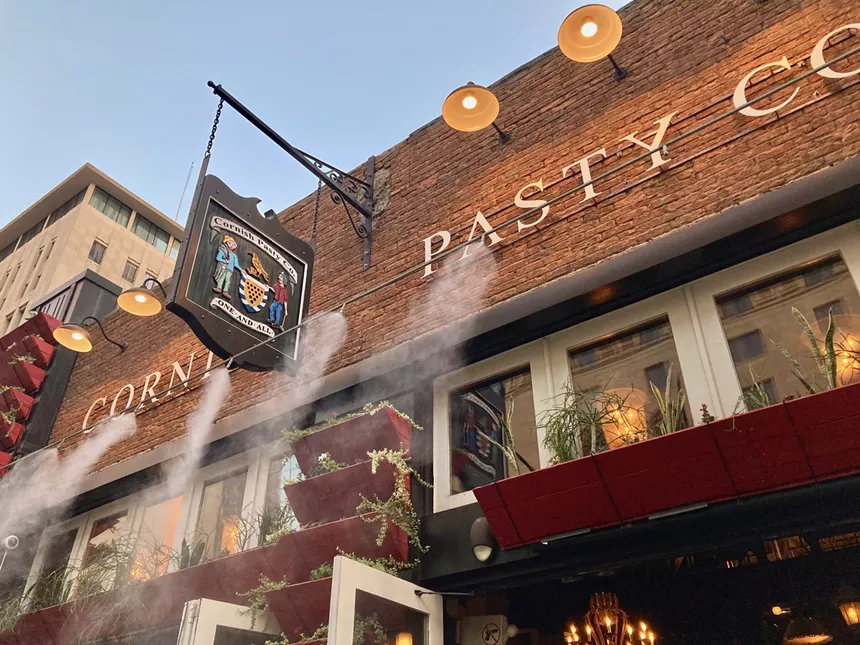 The multi-level downtown location of Cornish Pasty Co. - LAUREN CUSIMANO