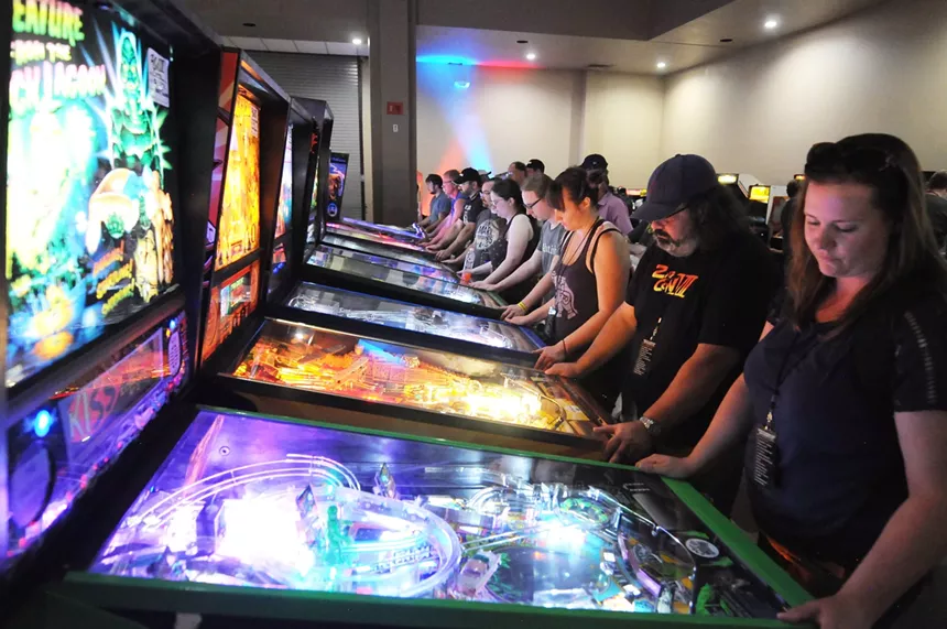 A series of pinball games for ZapCon 2019. - BENJAMIN LEATHERMAN
