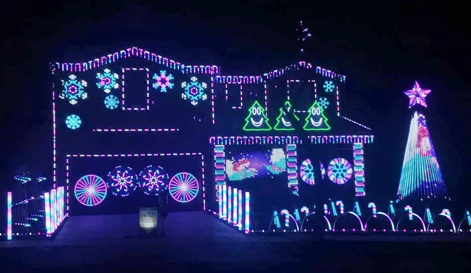 Camp Jordan Christmas Lights 2021