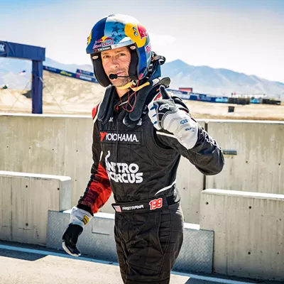 Nitro Rallycross founder Travis Pastrana will be in Phoenix this weekend.