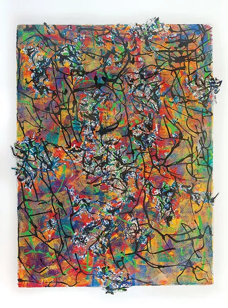 Art by Jo-Anne Bates, monotype prints