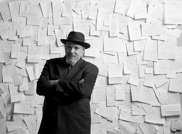 August Wilson on set